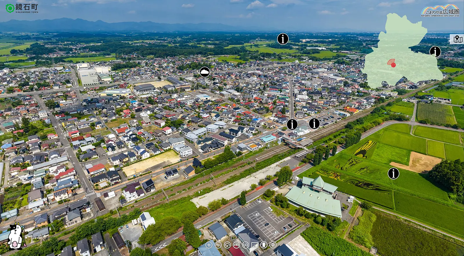 鏡石町デジタル観光マップ